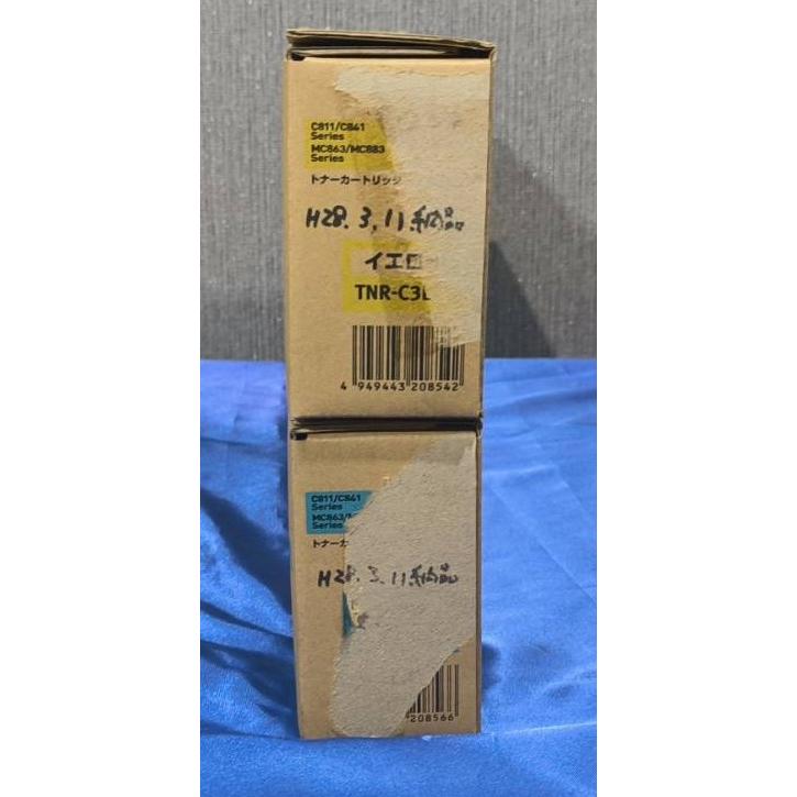 【大阪発】【OKI】純正未使用品★ TNR-C3LC1 ×1 / TNR-C3LY1 ×1 ★（8585） | 沖データ | 03
