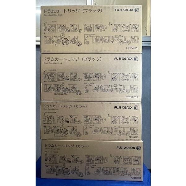 【大阪発】[FUJIFILM] 純正未使用品 ドラムカートリッジ  CT350812 ×2・CT350813 ×2（8604) |  | 01