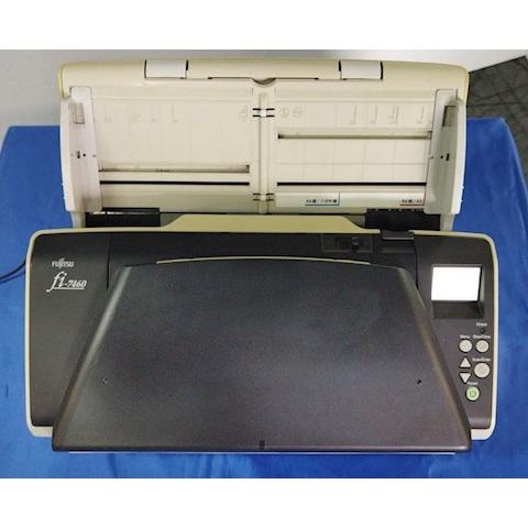 【大阪発】【FUJITSU富士通】A3コンパクトスキャナー　fi-7460　★総読み取り 216,001枚★動作確認済★　(9183） | 