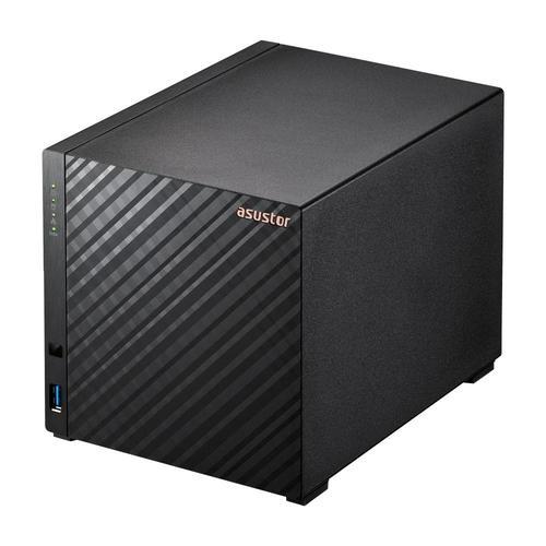 特価 ASUSTOR ドライブストア 4 AS1104T SAN/NAS ストレージシステム - Realtek RTD1296 クアッドコア 4 コア 1.40 GHz - 4 x HDD 対応 - 72 TB HDD 容量対応
