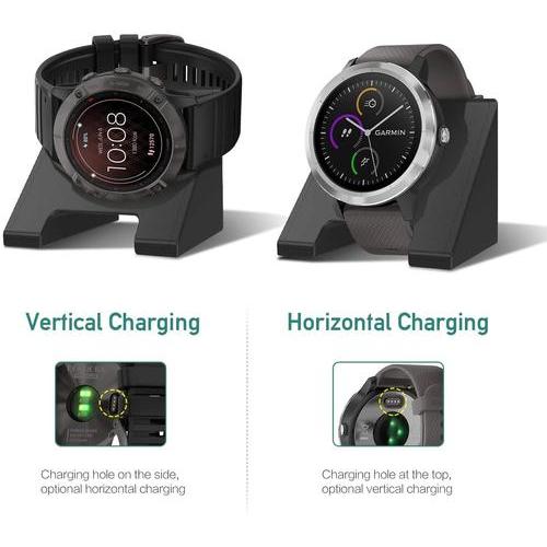 お得なセット割 Garmin Approach S62 GPS Golf Watch Black Bezel/Black Band + Charging Base + USB Wall Cube + USB Car Adapter + 6TH AVE Cleaning Kit w/Virtual Ca