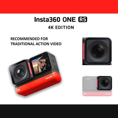 送料関税無料 Insta360 ONE RS 4Kエディション + SanDisk 64GB SD