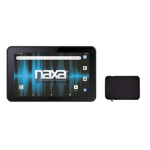 通販価格 Naxa NID-7022 Android 11 タブレット 7 インチ HD TN スクリーン ポーチ付き 1.6 GHz クアッドコアプロセッサ 2GB RAM 16GB ストレージ フロントおよび