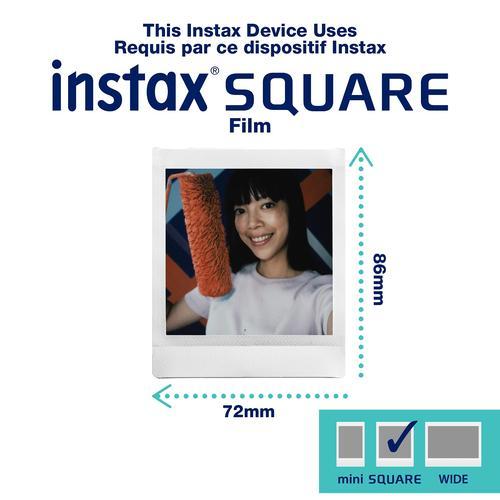 格安人気 Fujifilm Instax Square Link Smartphone Printer- Ash White