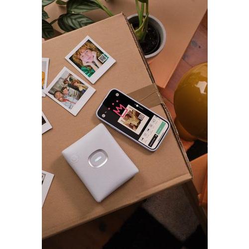 格安人気 Fujifilm Instax Square Link Smartphone Printer- Ash White