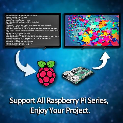 新作が激安通販 HAMTYSAN 10.1インチ Raspberry Pi タッチスクリーンモニター 16:9 IPS LCDディスプレイ FHD 1024×600 ポータブルHDMIモニター Raspberry Pi/Jetson Nan