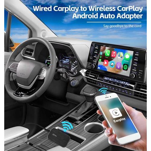 大切な 2+32GB CAMECHO IOSのアンドロイドのための無線CarPlayのアダプター 3 1の無線Apple CarplayのNetflix/YouTube/Playの店 5GHz WiFi Bluetoothのあなたの