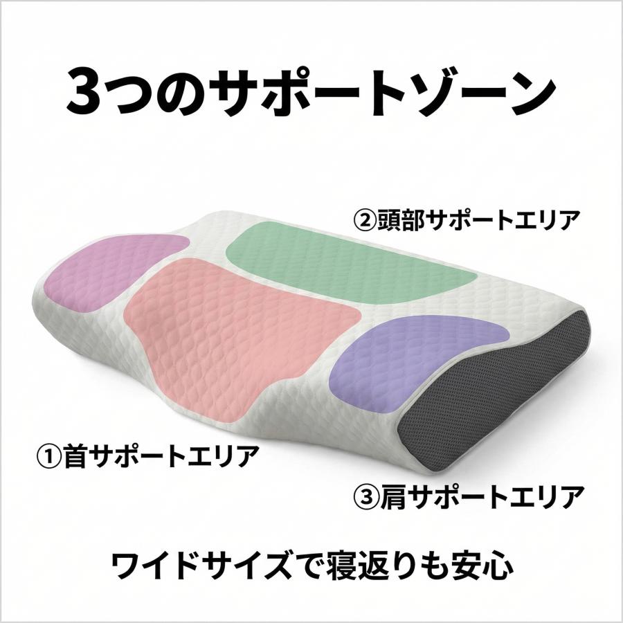 derila 枕　枕カバーセット Derila Ergo デリラエルゴ 枕カバーのみ 冷却ピローケース 低反発枕