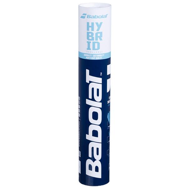 カ*フ様 新品　バボラ BabolaT ハイブリッド シャトルコック バドミント Babolat（バボラ） 即納 バドミントンシャトルコック 1ダース(12球)x1