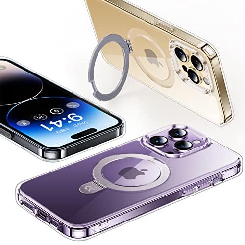 安心 保証 【例のない・リング・スタンド一体】CASEKOO iPhone 14