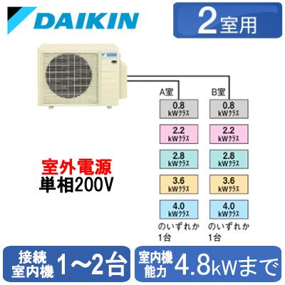 ダイキン（DAIKIN） 2M403ACV ※室外機のみ マルチ用室外機 ココタス