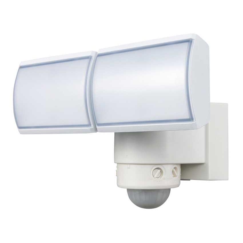 DSLD20C2(W) 屋外用LEDセンサーライト(2灯型) 360°検知 DSLD20C2(W) 屋外用LEDセンサーライト(2灯型) 360°検知