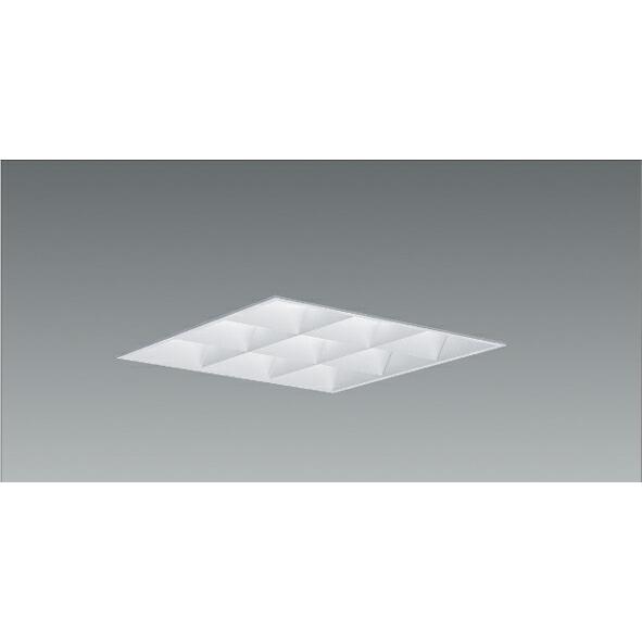 ERK9906W LEDZ TWIN TUBE スクエアベースライト 600シリーズ 埋込穴□600 白ルーバ形 本体のみ LEDユニット別売 非調光 遠藤照明 施設照明