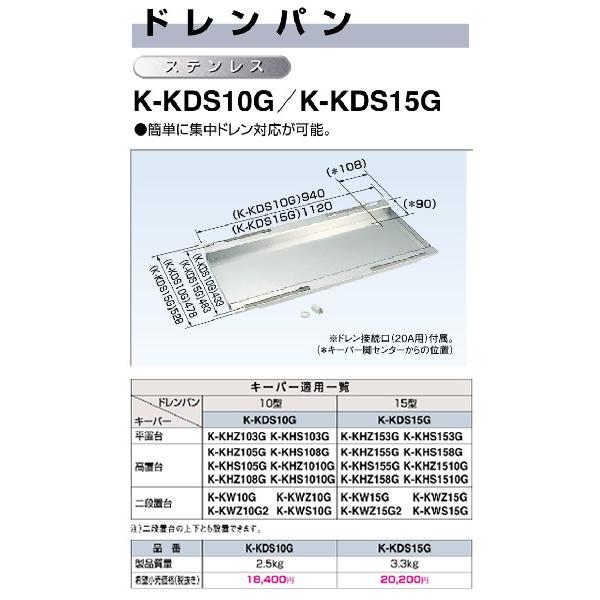 K-KDS10G パッケージエアコン用シリーズ PAキーパー関連部品