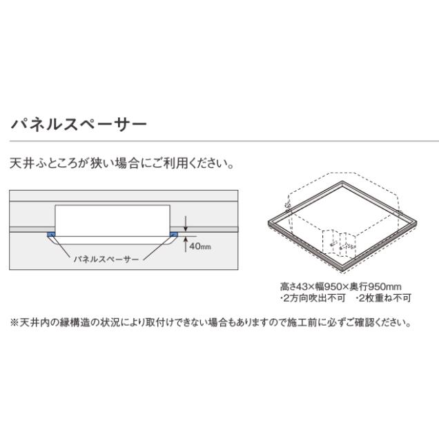 KDB55J160F  ダイキン(オーケー器材) ラウンドフロー用パネルスペーサー 業務用エアコン用部材