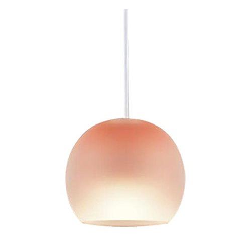 Panasonic LGB10455LE1 LEDペンダントライト 電球色 非調光 美ルック ガラスセードタイプ ピンク 拡散タイプ 60形 ...