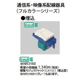 Panasonic（パナソニック） NR3160 LAN配線用ぐっとす情報モジュラ
