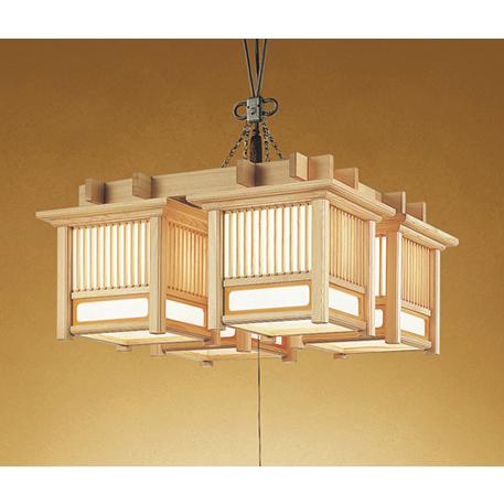 OC114702LR LED和風ペンダントライト 引きひもスイッチ付 4.5畳用 R15高演色 クラス2 電球色 非調光 電気工事不要 オーデリック 照明器具