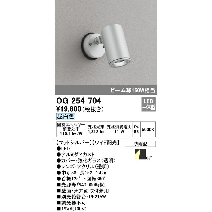 OG 254 704 LED照明DIY 工具ビーム4つアルミ