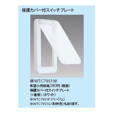 Panasonic（パナソニック） WTC7951F 保護カバー付スイッチプレート