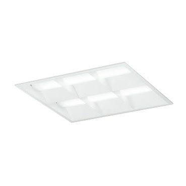 XD466032P1C LED-スクエア LEDユニット型ベースライト 省電力タイプ 450シリーズ 埋込型 ルーバー付 埋込穴450 PWM調光 白色 FHP32W×3灯相当 オーデリック