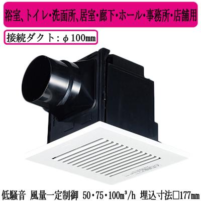 Panasonic FY-17CHH8 湿度センサー付換気扇 Panasonic FY-17CHH8 天井埋込形換気扇 ルーバーセットタイプ