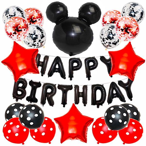 誕生日バルーン 風船飾り付け ミッキー 男の子 女の子 バースデー パーティー室内装飾 B 108 Tss Moreヤフー店 通販 Yahoo ショッピング