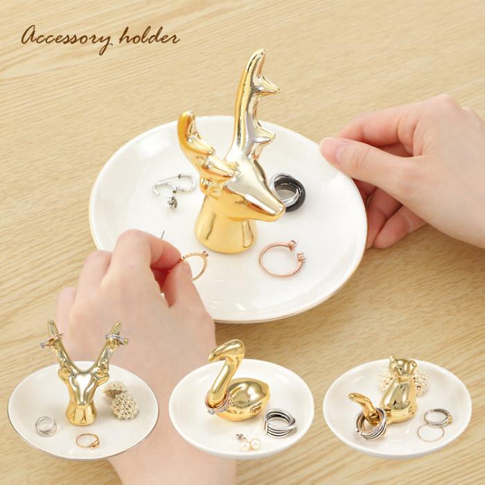 寄れる！小物やアクセサリー出品者に！おすすめ！変換リング！かんたん！便利！美品 アクセサリーケース ジュエリーボックス 小物入れ アクセサリー