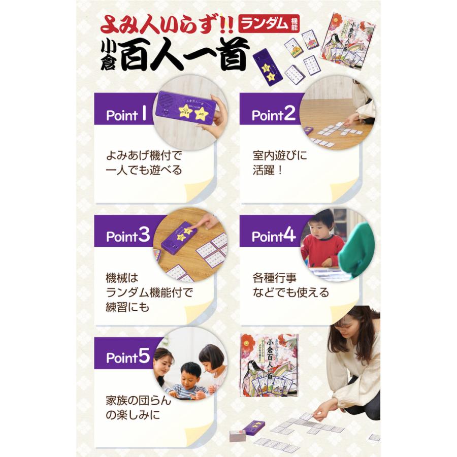 よみ人いらず!小倉百人一首 一人でできるよみあげ機付き よみ人いらず!小倉百人一首 一人でできるよみあげ機付き