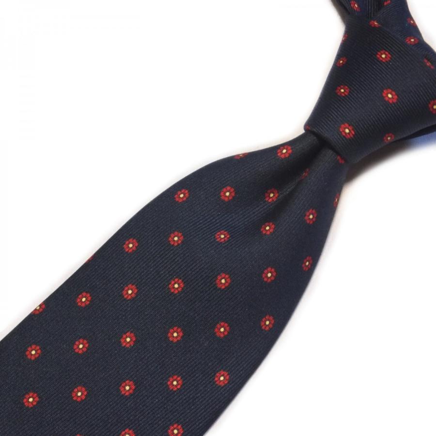 MEROLA メローラ イタリア製 小紋柄プリントシルクタイ MEROLA メローラ イタリア製 小紋柄プリントシルクタイ - メルカリ