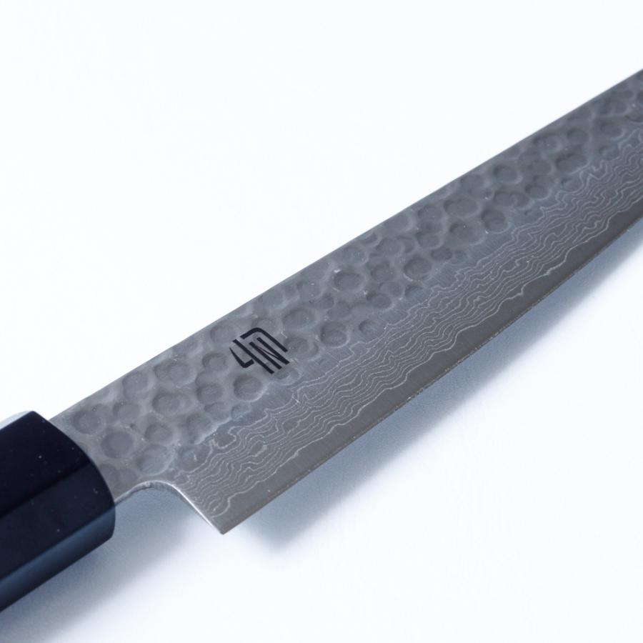 藍包丁 ペティナイフ ダマスカス 日本製 150mm ステンレス鋼 堺刃物