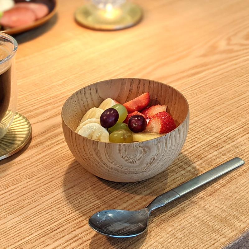 しらさぎボウル 木の器 日本製 石川県 天然木 小鉢 食器 サラダボウル