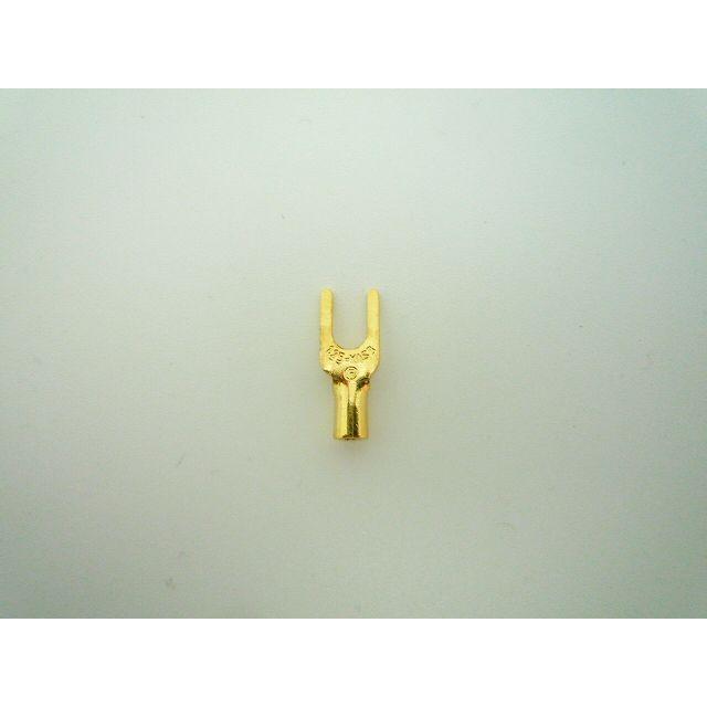 裸圧着端子 Y型 先開型 金メッキ 1.25-YAS3G : 津パーツ店 - 通販