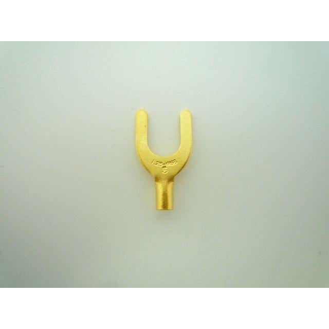 裸圧着端子 Y型 先開型 金メッキ 1.25-YAS6G : 津パーツ店 - 通販