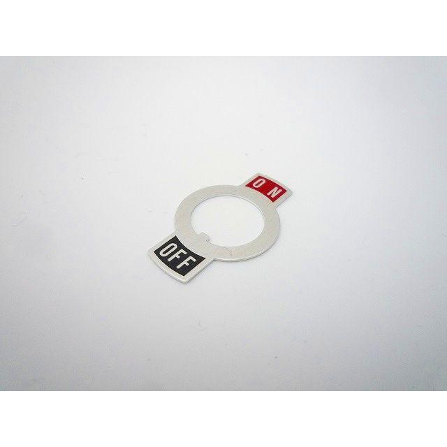 M12 文字板 ON-OFF表示 NKKスイッチズ AT-214 : 津パーツ店 - 通販