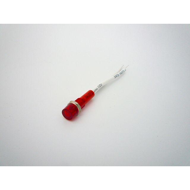 表示灯 ネオンブラケット 赤 AC110V サトーパーツ BN-9-D1-R : 津