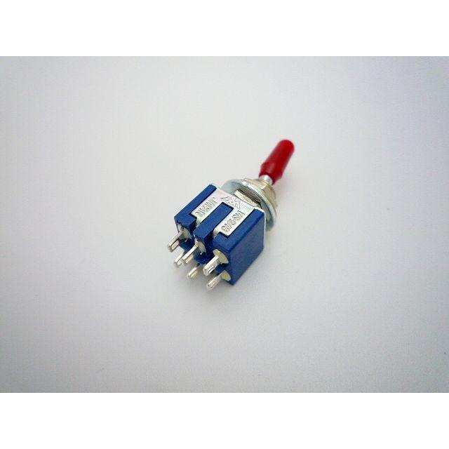 トグルスイッチ 6P 赤 ON-ON ミヤマ電器 MS-248-R【在庫限り】 : 津