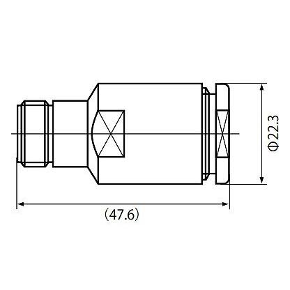 N型コネクタ ジャック NJ-10DFB｜tsu-parts｜03