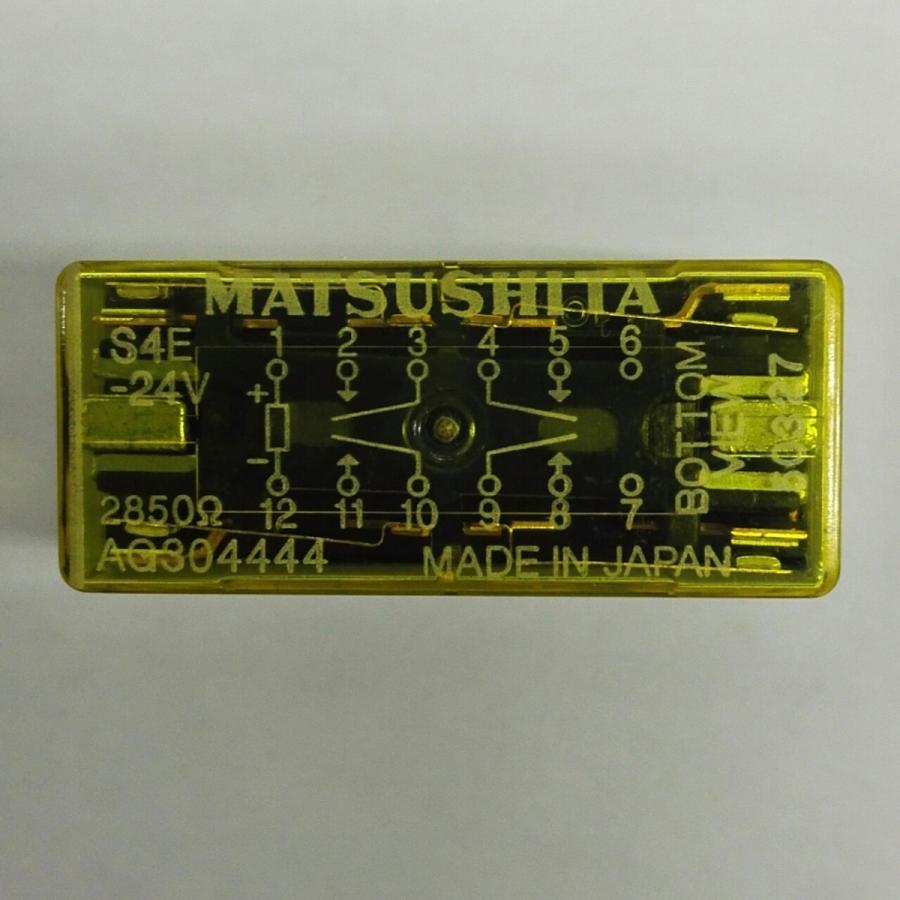 MATSUSHITA S4E-24V AG304444 リレー : 津パーツ店 - 通販 - Yahoo