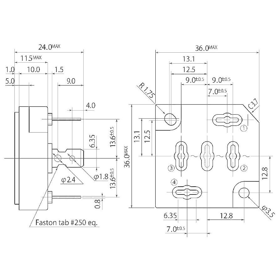 ブリッジダイオード S50VB60-4000 新電元工業 : 津パーツ店 - 通販