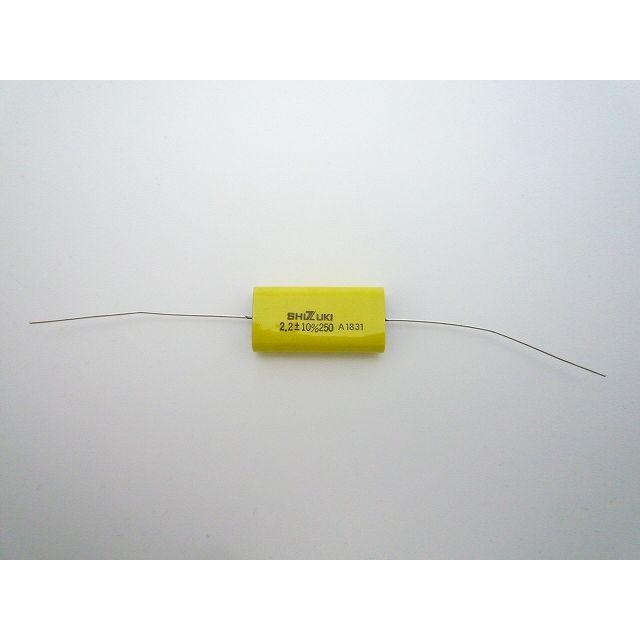 メタライズドポリエステルフィルムコンデンサ DC250V 2.2μF UD25Y225K