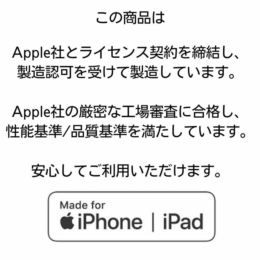 iPhone イヤホン 変換アダプタ ジャックライトニング MFi認証 ケーブル   3.5mm｜tsu-stylishstore｜02