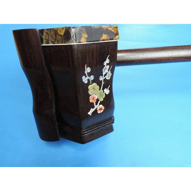 売却済・唐黎雲作老紅木梅華螺鈿二胡 (RH-001)在庫なし : 椿二胡工房