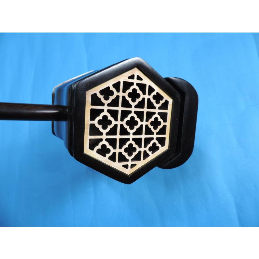 売却済・振興社製黒檀六角二胡(TJ1106)-8在庫なし : 椿二胡工房 - 通販