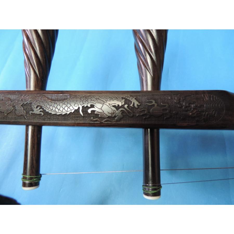 椿二胡・振興社製黒檀六角二胡（TJ-249）-9 : 椿二胡工房 - 通販