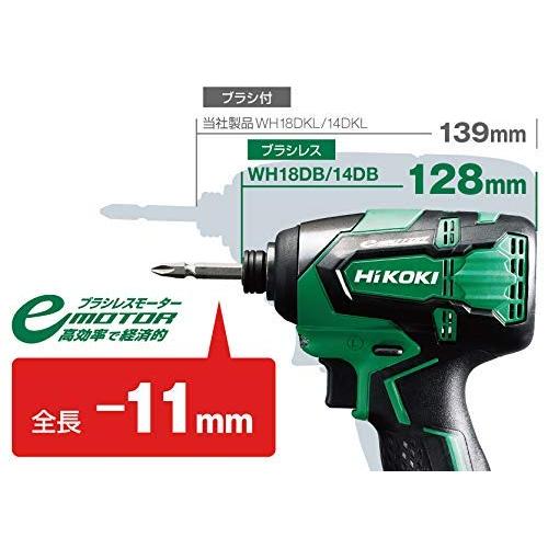 廉価販売中 HiKOKI (ハイコーキ) 18Vインパクトドライバ WH18DB(NN