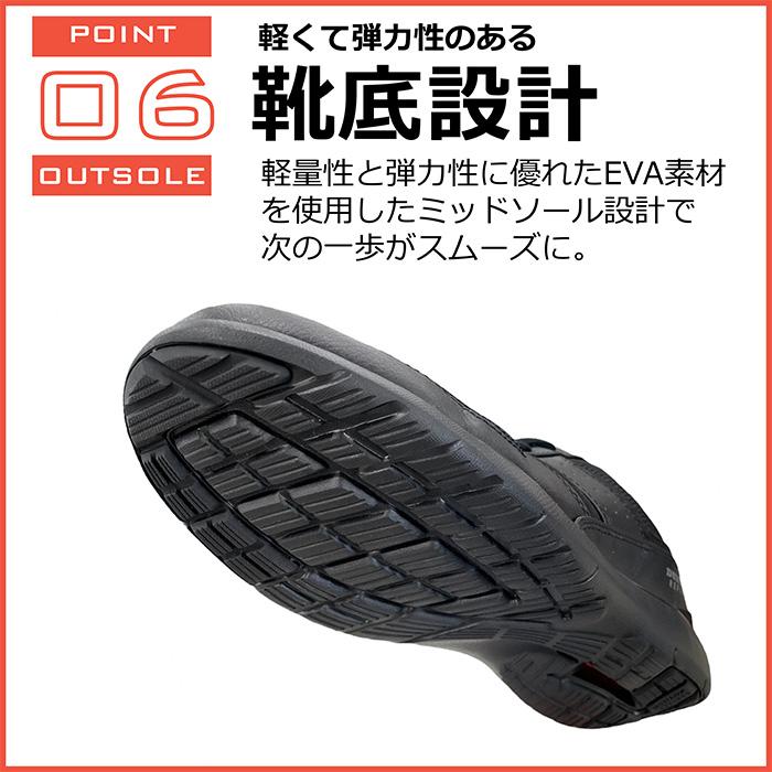 ウォーキングシューズ メンズ スニーカー 軽量 幅広 ダンロップ リファインド DC1004 ひも 靴 ファスナー付き 軽量 幅広 4e ワイド 膝に優しい クッション | DUNLOP REFINED | 10