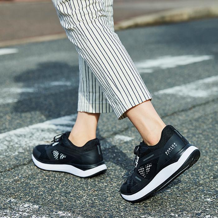 ダンロップ リファインド Da7505 ニュートラル ウォーキング スニーカー レディース 紐 ヒザにやさしい 衝撃吸収 反射材 On Off 靴 シューズ Da7505 Tsubameモール ヤフー店 通販 Yahoo ショッピング