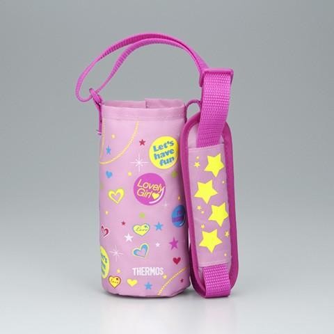 THERMOS（サーモス） 水筒カバー FFI-400Fポーチ ピンク : つばめ