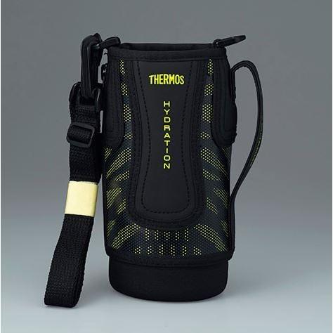 サーモス Thermos 水筒 カバー 真空断熱スポーツボトル Ffz 801fハンディポーチ ブラックイエロー nt0 つばめ 水筒部品専門店 通販 Yahoo ショッピング
